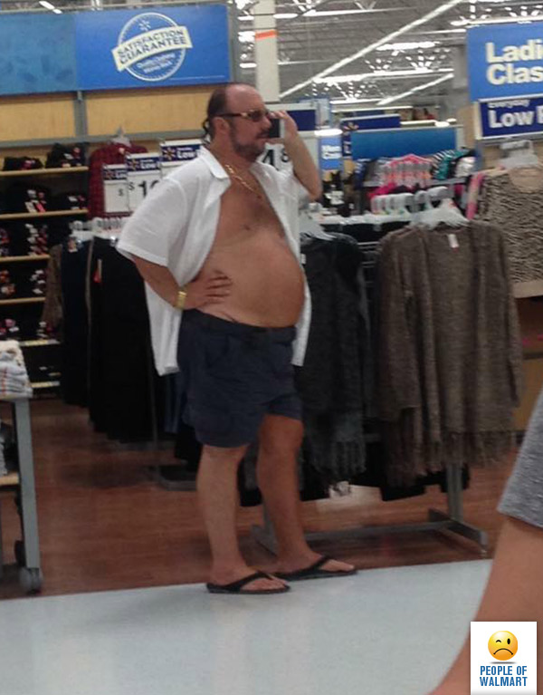 Экстравагантные покупатели Walmart