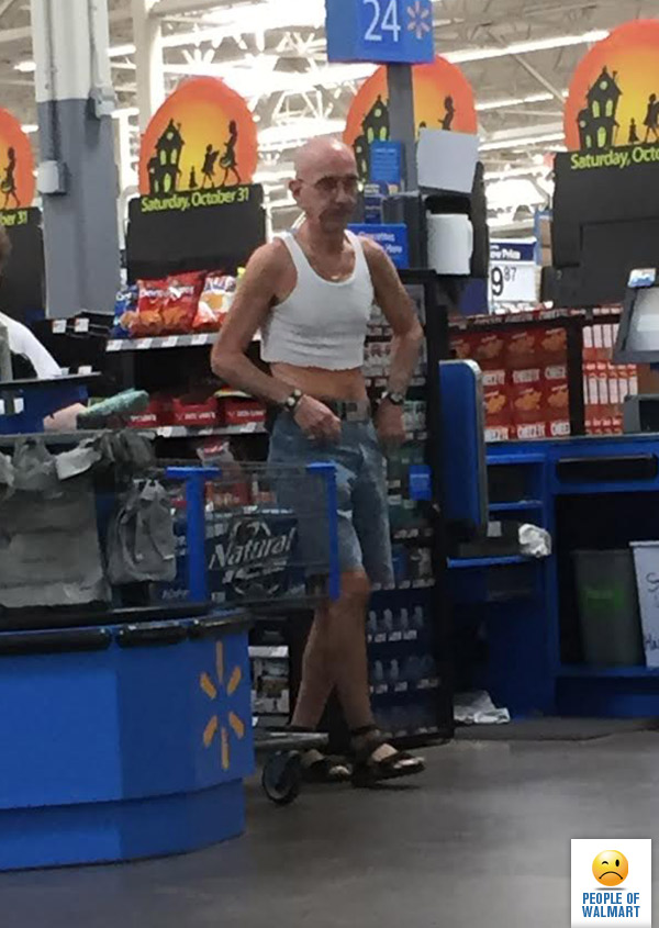 Экстравагантные покупатели Walmart