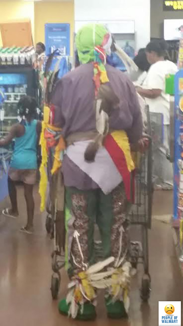 Экстравагантные покупатели Walmart