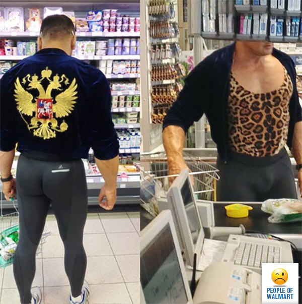 Экстравагантные покупатели Walmart