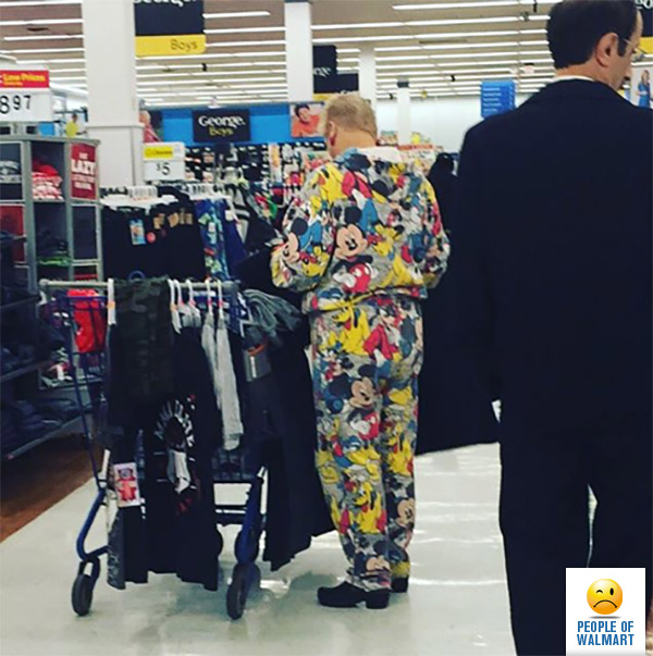 Экстравагантные покупатели Walmart