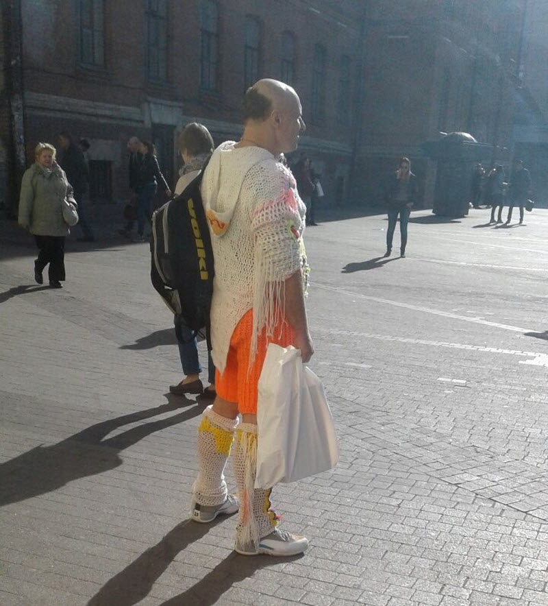 Модные персонажи Питера