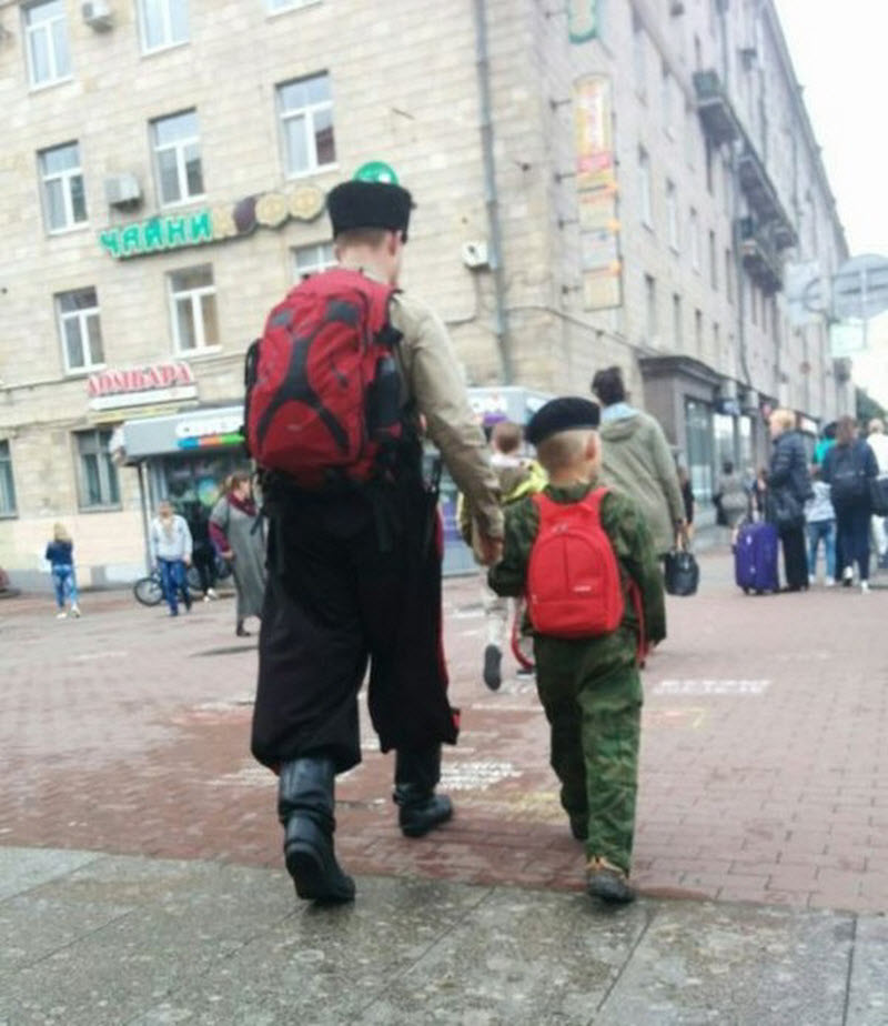 Модные персонажи Питера