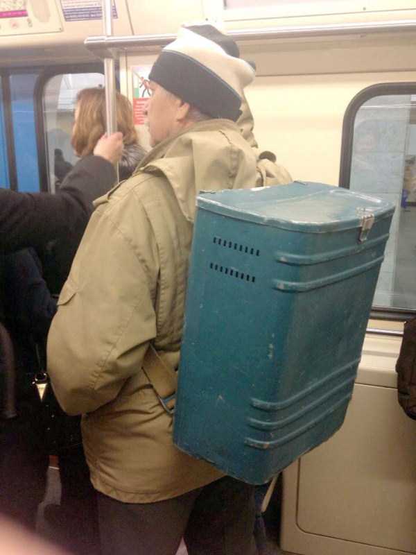 Модники из российского метрополитена