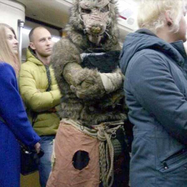 Модники из российского метрополитена