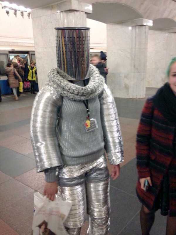 Модники из российского метрополитена
