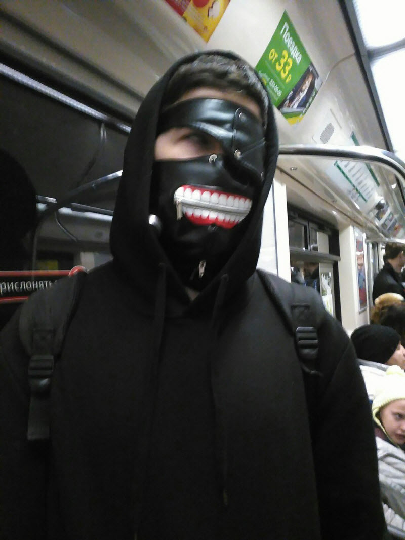 Модники из российского метрополитена