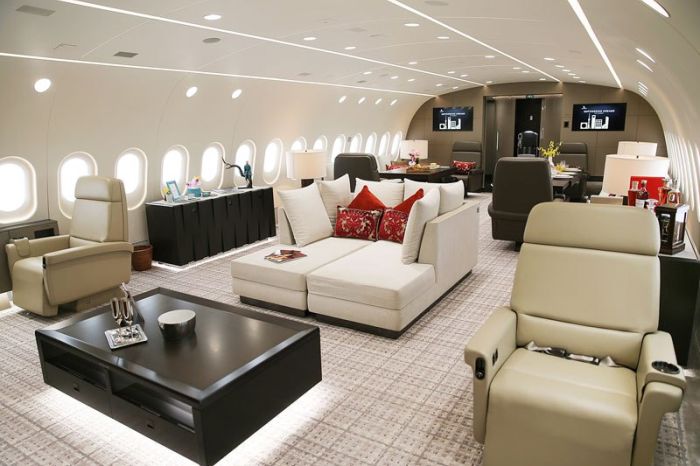 Boeing 787-8 Dreamliner компании Deer Jet - один из самых роскошных самолетов в мире