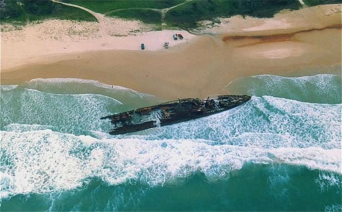 Красивые фотографии умирающих останков кораблей