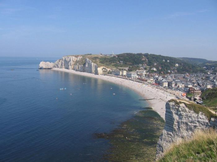 Скалы Этрета Скалы Этрета