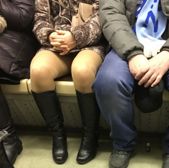 Модники из российского метрополитена