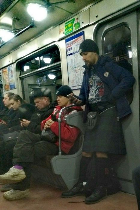 Модники из российского метрополитена