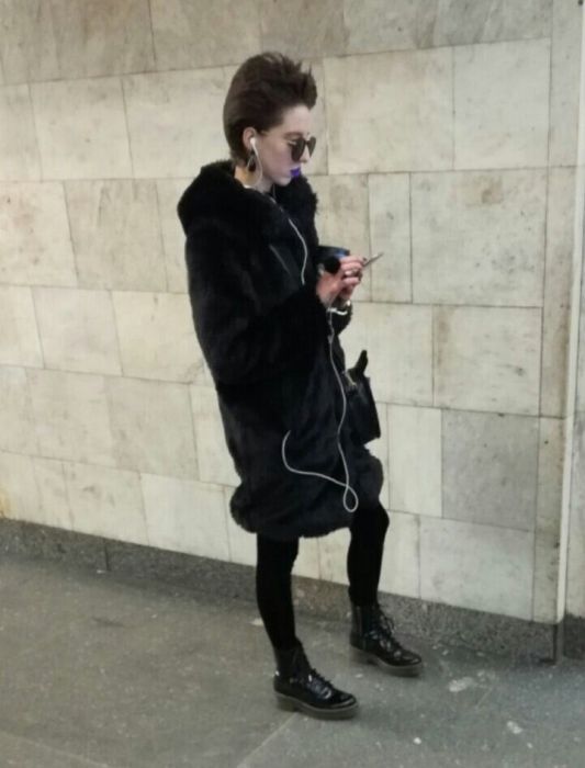 Модники из российского метрополитена