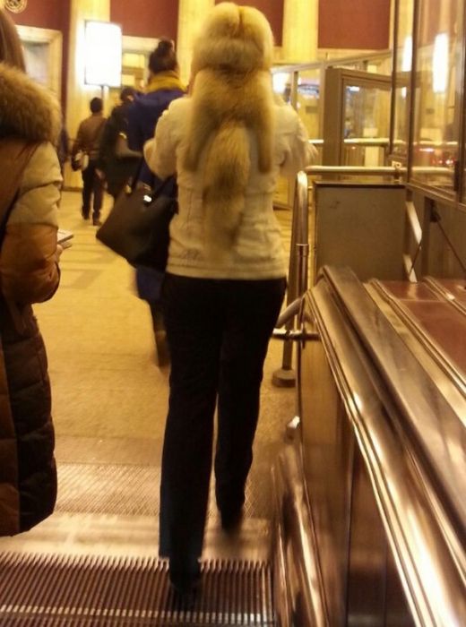 Модники из российского метрополитена