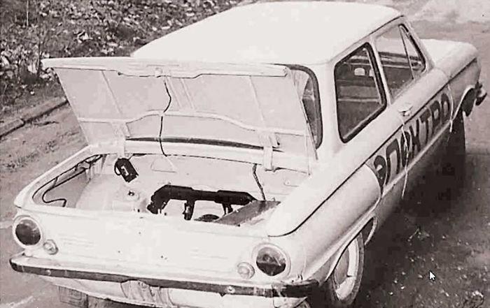 Дедушка Tesla: редкие фото созданного в 1973 году электро-Запорожца