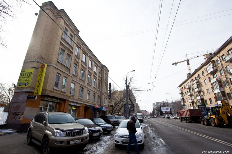 “Плоские” дома Москвы