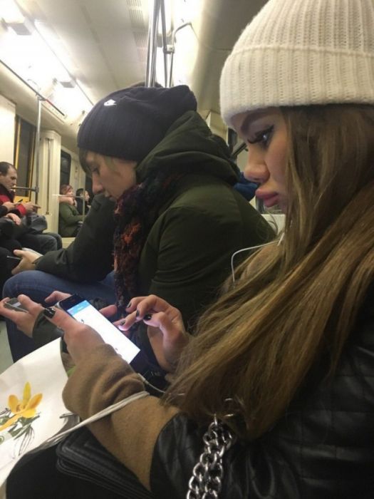 Модники из российского метро