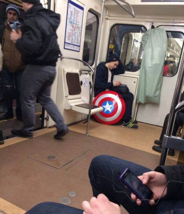 Модники из российского метро