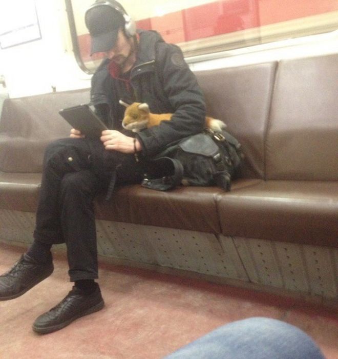 Модники из российского метро