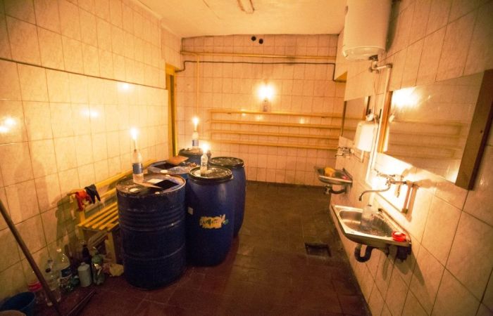 Туалет центрального автовокзала Воронежа оставили без воды и света