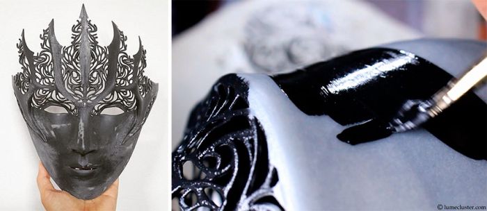 Крутые доспехи, напечатанные на 3D-принтере