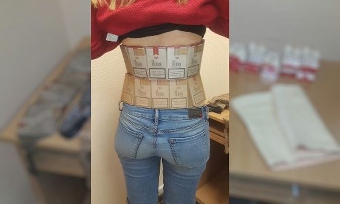 Неудачные попытки контрабанды сигарет на Белорусско-Польской границе