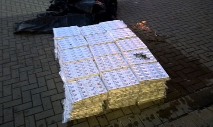 Неудачные попытки контрабанды сигарет на Белорусско-Польской границе