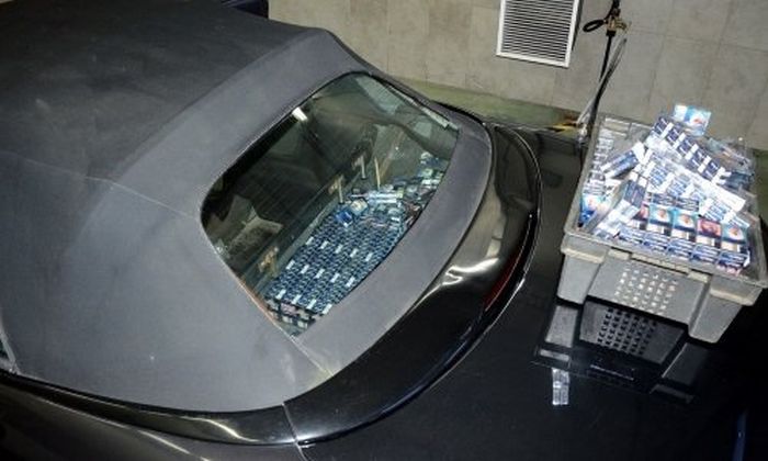 Неудачные попытки контрабанды сигарет на Белорусско-Польской границе