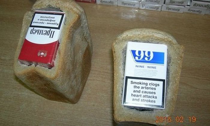 Неудачные попытки контрабанды сигарет на Белорусско-Польской границе