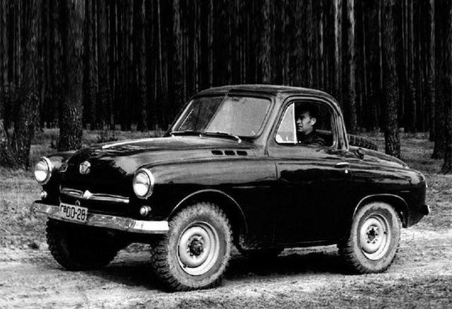 Необычный внедорожник 1950-х годов: М-73 "Украинец"