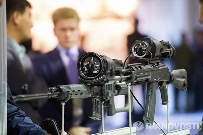 Военная техника России на выставке в Нижнем Тагиле
