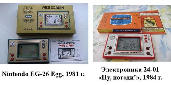 Зарубежные прототипы продукции СССР