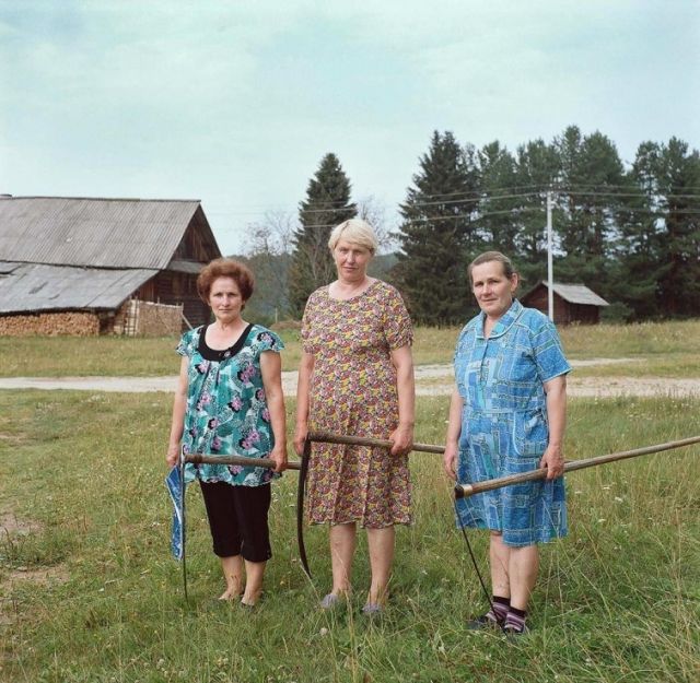 Жительницы российских деревень в душевных фотографиях Ольги Ивановой