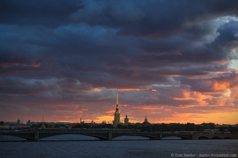 Открыточные виды Санкт-Петербурга