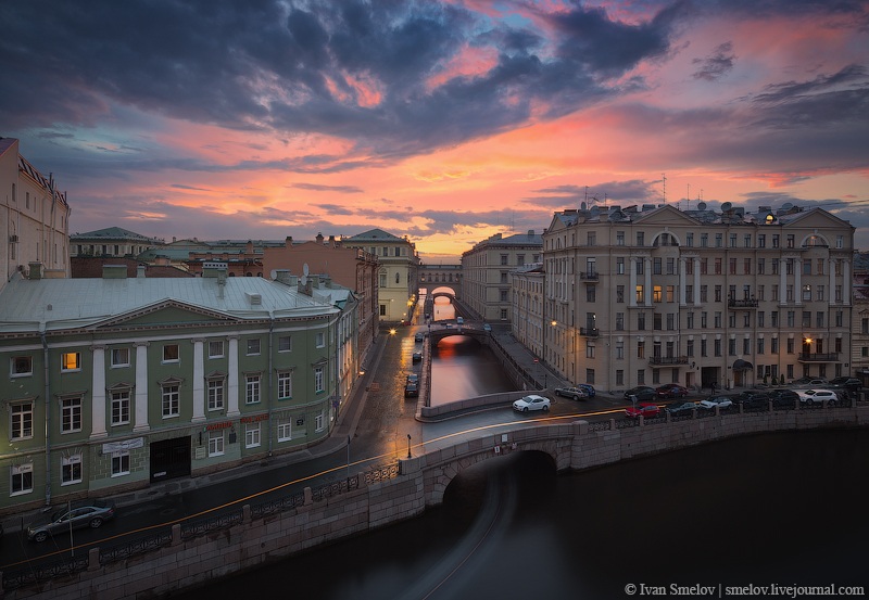 Открыточные виды Санкт-Петербурга