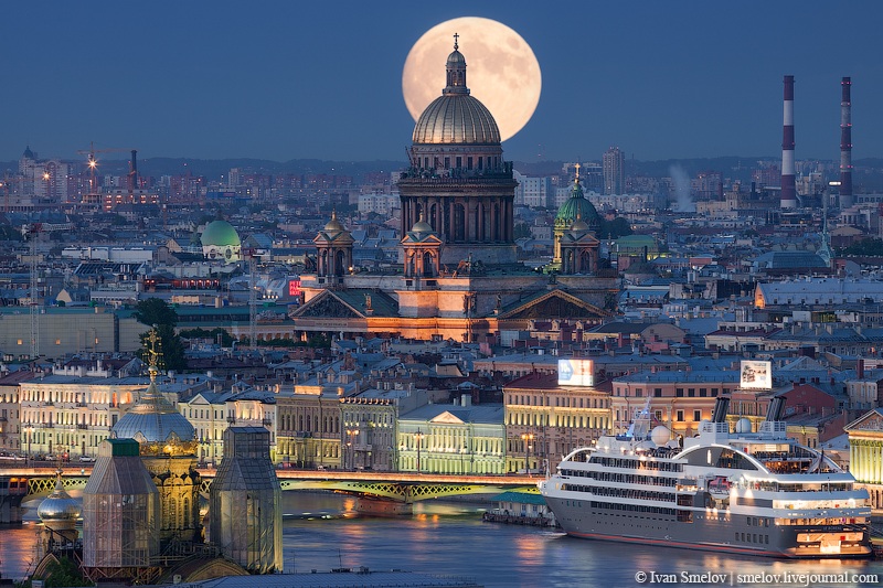 Открыточные виды Санкт-Петербурга