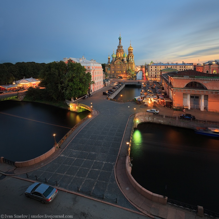 Открыточные виды Санкт-Петербурга