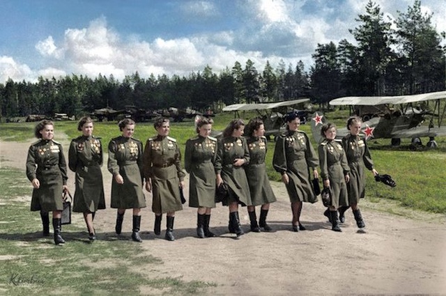 Вторая мировая война в цвете
