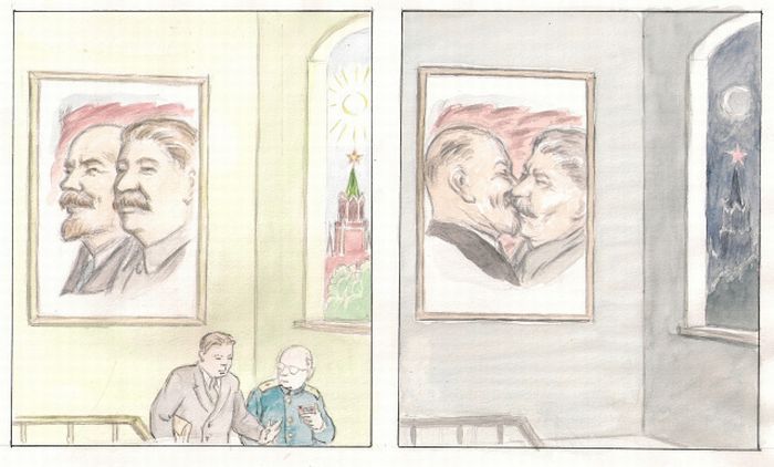 Карикатуры о Советском Союзе и не только