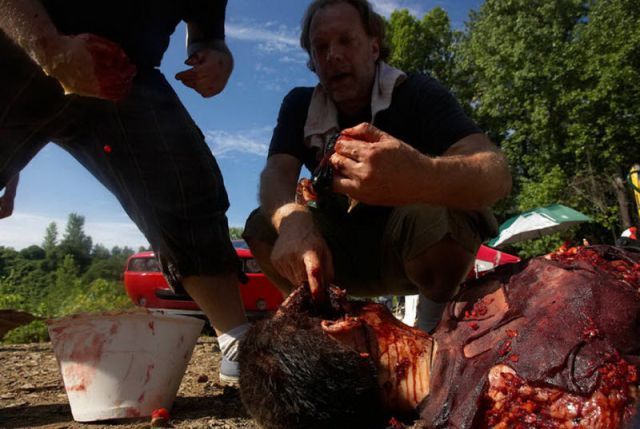 Фотографии со съемок The Walking Dead