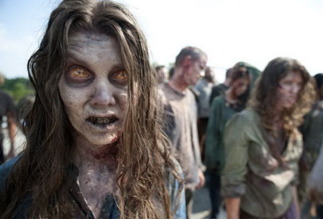 Фотографии со съемок The Walking Dead