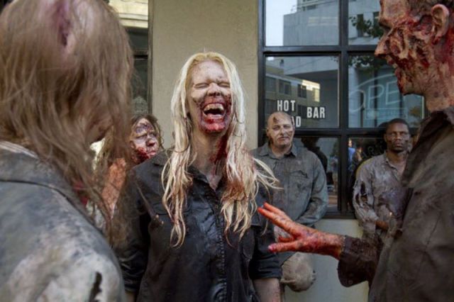 Фотографии со съемок The Walking Dead