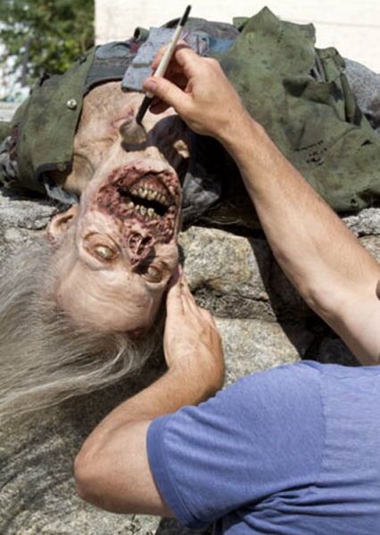 Фотографии со съемок The Walking Dead