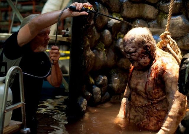 Фотографии со съемок The Walking Dead