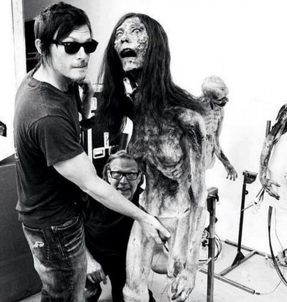 Фотографии со съемок The Walking Dead