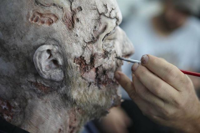 Фотографии со съемок The Walking Dead
