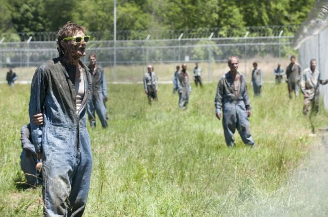 Фотографии со съемок The Walking Dead