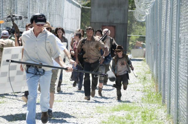 Фотографии со съемок The Walking Dead