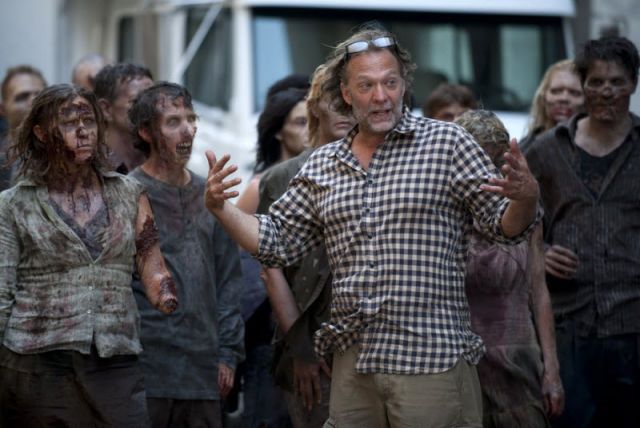 Фотографии со съемок The Walking Dead