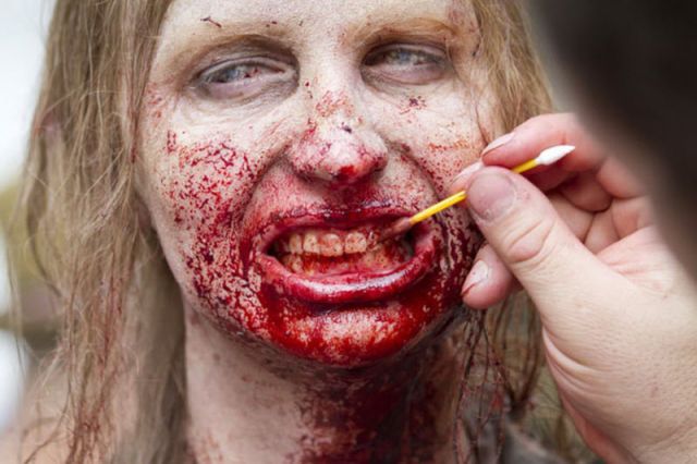 Фотографии со съемок The Walking Dead